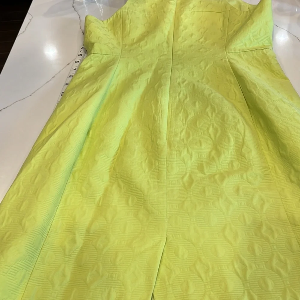 Banana Republic Milly Collection Lime Green Dress. Size 6. Gently worn. - Picture 10 of 16